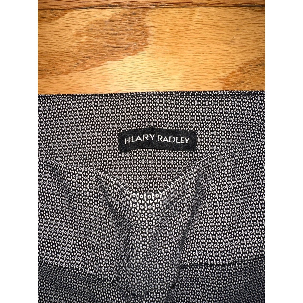 Hilary Radley Womens‎ Pants Sz 12 black White Office Work wear - Picture 9 of 10